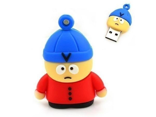 PENDRIVE USB SZYBKI FLASH DRIVE ULTRA PAMIĘĆ ZAWIESZKA PREZENT CARTMAN 8GB