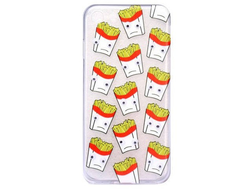 Etui Case Silikon iPhone 6/6s PLUS FRYTKI