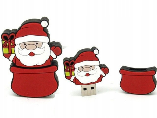 PENDRIVE USB SZYBKI FLASH DRIVE ULTRA PAMIĘĆ ZAWIESZKA PREZENT MIKOŁAJ 32GB