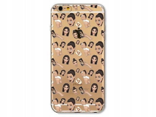 Etui Case Silikon iPhone 5 5s SE Kim Kardashian