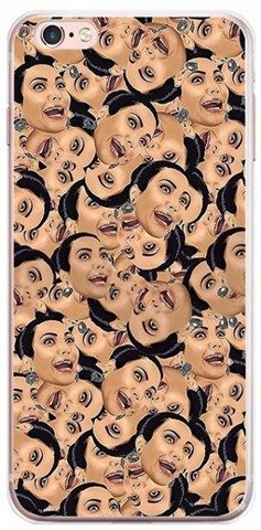 Etui Case Silikon iPhone 6 6s PLUS Kim Kardashian