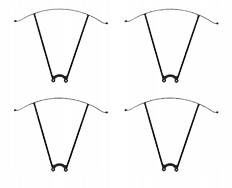 OSŁONA OSŁONY NA ŚMIGŁA DRON X13S KOMPLET 4 SZT