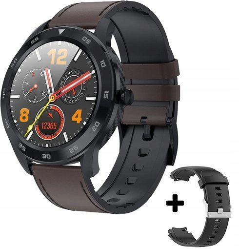 SMARTWATCH DT98 HD EKG ECG Tętno Sen SpO2 + Pasek