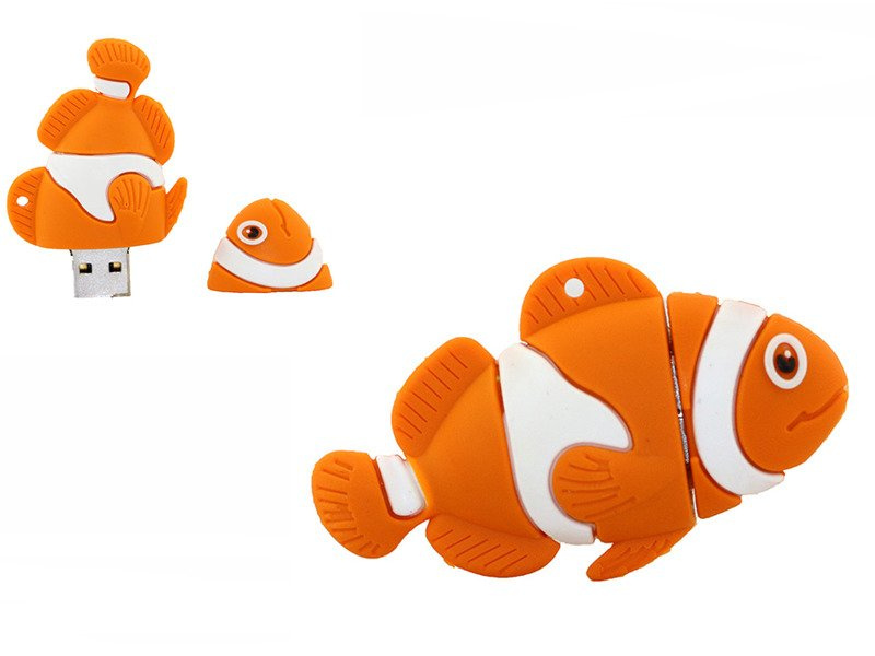 PENDRIVE USB SZYBKI FLASH DRIVE ULTRA PAMIĘĆ ZAWIESZKA PREZENT NEMO 64GB