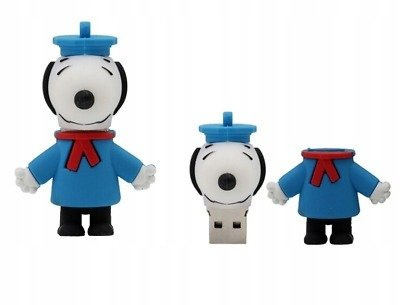 PENDRIVE USB SZYBKI FLASH DRIVE ULTRA PAMIĘĆ ZAWIESZKA PREZENT SNOOPY 8GB