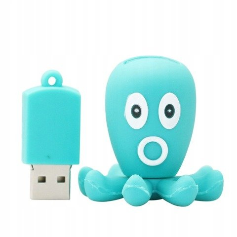 PENDRIVE USB SZYBKI FLASH DRIVE ULTRA PAMIĘĆ ZAWIESZKA PEN OŚMIORNICA 32GB