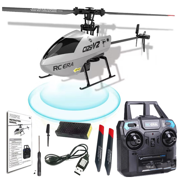 HELIKOPTER ZDALNIE STEROWANY RC NA PILOTA ŚMIGŁOWIEC SAMOLOT DRON LED PILOT C129 V2