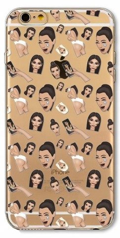 Etui Case Silikon iPhone 7 8 PLUS Kim Kardashian