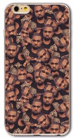 Etui Case Silikon iPhone 7 8 PLUS Kanye West