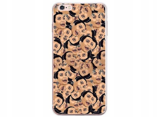 Etui Case Silikon iPhone 7 8 PLUS Kim Kardashian