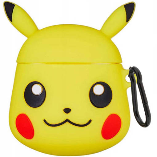 ETUI DO AIRPODS 1 2 POKROWIEC CASE NA SŁUCHAWKI FUTERAŁ COVER BAJKA PIKACHU