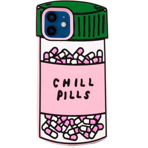 ETUI DO IPHONE 11 CASE OBUDOWA COVER POKROWIEC FUTERAŁ PLECKI CHILL PILLS