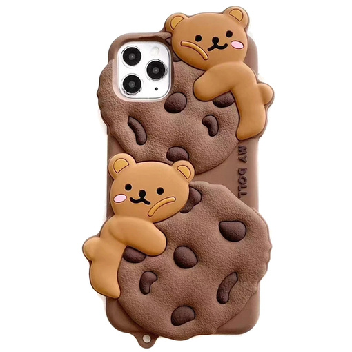 ETUI DO IPHONE 11 CASE OBUDOWA COVER POKROWIEC FUTERAŁ PLECKI MIŚ CIASTKO