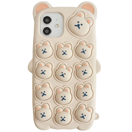 ETUI DO IPHONE 11 CASE OBUDOWA COVER POKROWIEC FUTERAŁ PLECKI MIŚ MISIE