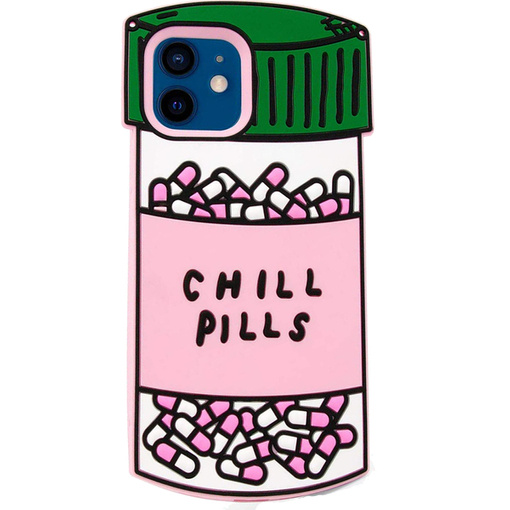 ETUI DO IPHONE 12/12 PRO CASE OBUDOWA COVER POKROWIEC FUTERAŁ CHILL PILLS