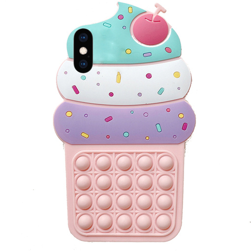 ETUI DO IPHONE X CASE OBUDOWA COVER POKROWIEC FUTERAŁ PLECKI DESER LODY