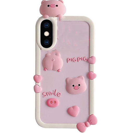 ETUI DO IPHONE X CASE OBUDOWA COVER POKROWIEC FUTERAŁ PLECKI PIG ŚWINKA