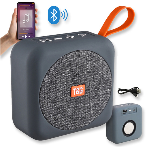 GŁOŚNIK BLUETOOTH BEZPRZEWODOWY PRZENOŚNY MOBILNY FM BOOMBOX BT USB RADIO TG505