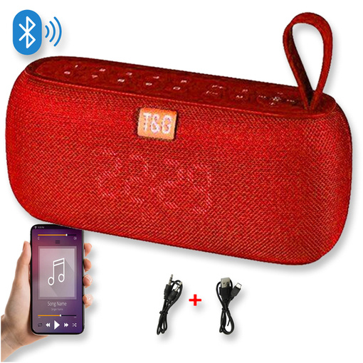 GŁOŚNIK BLUETOOTH BEZPRZEWODOWY PRZENOŚNY MOBILNY FM BT USB RADIO CHARGE TG177