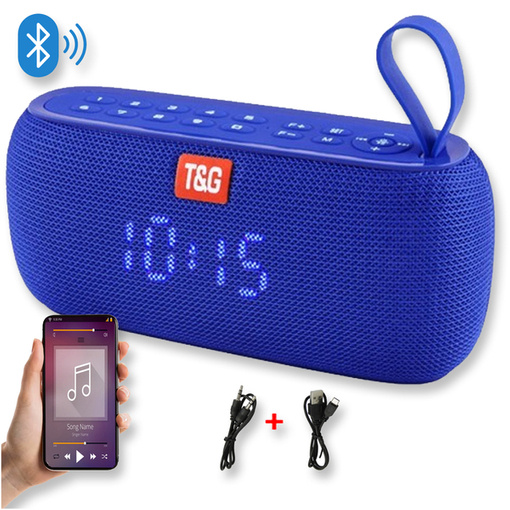 GŁOŚNIK BLUETOOTH BEZPRZEWODOWY PRZENOŚNY MOBILNY FM BT USB RADIO CHARGE TG177