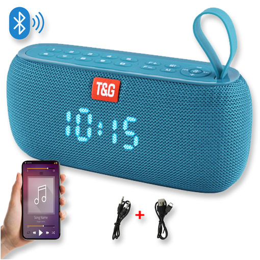 GŁOŚNIK BLUETOOTH BEZPRZEWODOWY PRZENOŚNY MOBILNY FM BT USB RADIO CHARGE TG177