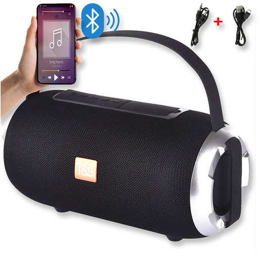 GŁOŚNIK BLUETOOTH BEZPRZEWODOWY PRZENOŚNY MOBILNY FM BT USB RADIO MP3 TWS TG509