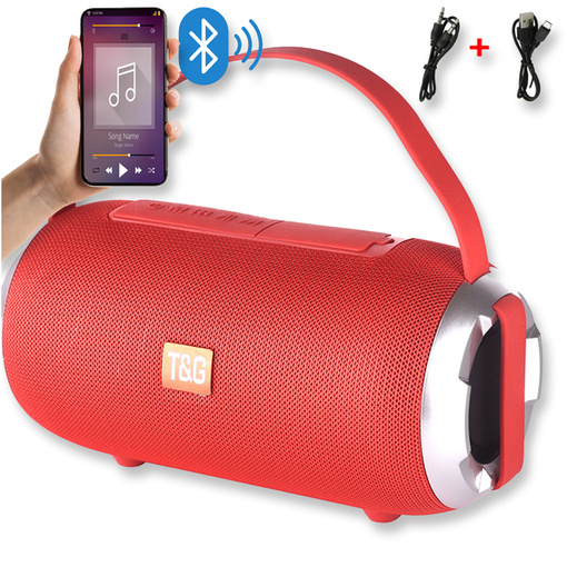 GŁOŚNIK BLUETOOTH BEZPRZEWODOWY PRZENOŚNY MOBILNY FM BT USB RADIO MP3 TWS TG509