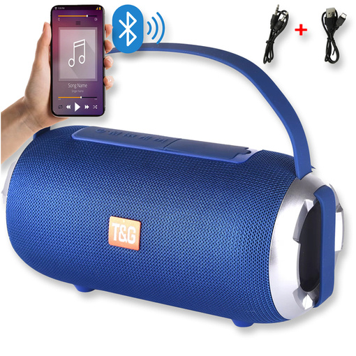 GŁOŚNIK BLUETOOTH BEZPRZEWODOWY PRZENOŚNY MOBILNY FM BT USB RADIO MP3 TWS TG509