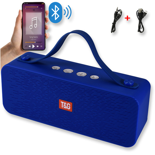 GŁOŚNIK BLUETOOTH BEZPRZEWODOWY PRZENOŚNY MOBILNY FM BT USB RADIO MP3 TWS TG521