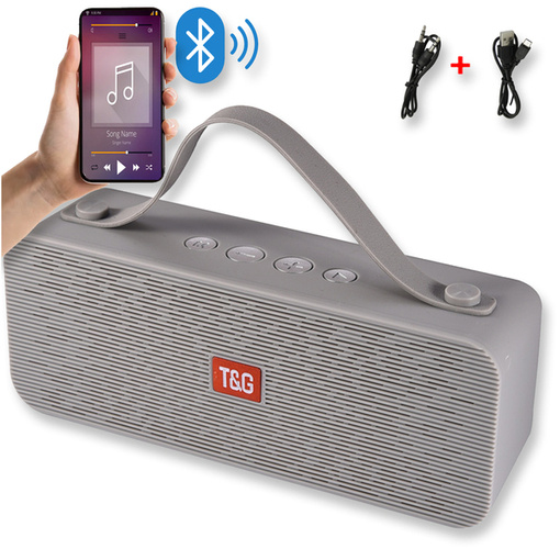 GŁOŚNIK BLUETOOTH BEZPRZEWODOWY PRZENOŚNY MOBILNY FM BT USB RADIO MP3 TWS TG521