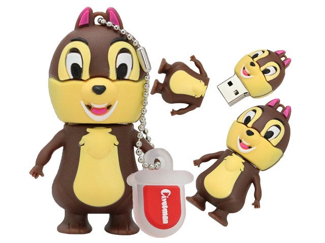 PENDRIVE USB SZYBKI FLASH DRIVE ULTRA PAMIĘĆ ZAWIESZKA PEN CHIP DALE 64GB