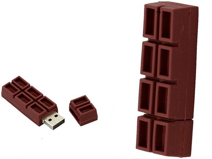 PENDRIVE USB SZYBKI FLASH DRIVE ULTRA PAMIĘĆ ZAWIESZKA PEN CZEKOLADA 64GB