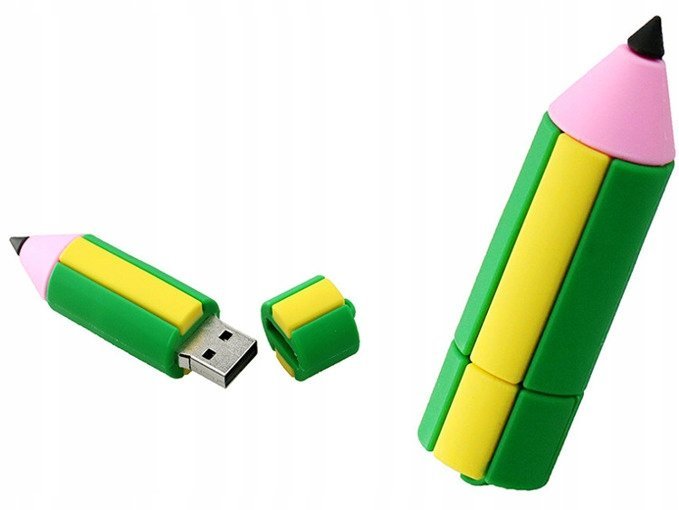 PENDRIVE USB SZYBKI FLASH DRIVE ULTRA PAMIĘĆ ZAWIESZKA PREZENT KREDKA 64GB