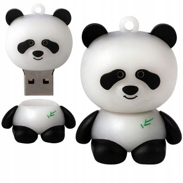 PENDRIVE USB SZYBKI FLASH DRIVE ULTRA PAMIĘĆ ZAWIESZKA PREZENT PANDA 32GB