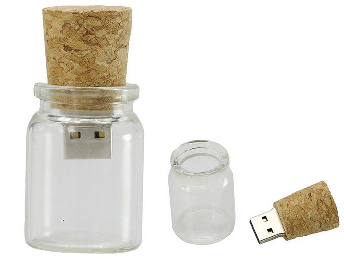 PENDRIVE USB SZYBKI FLASH DRIVE ULTRA PAMIĘĆ ZAWIESZKA PREZENT SŁOIK 64GB