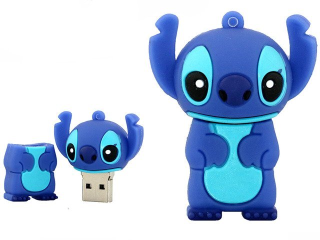 PENDRIVE USB SZYBKI FLASH DRIVE ULTRA PAMIĘĆ ZAWIESZKA PREZENT STITCH 32GB